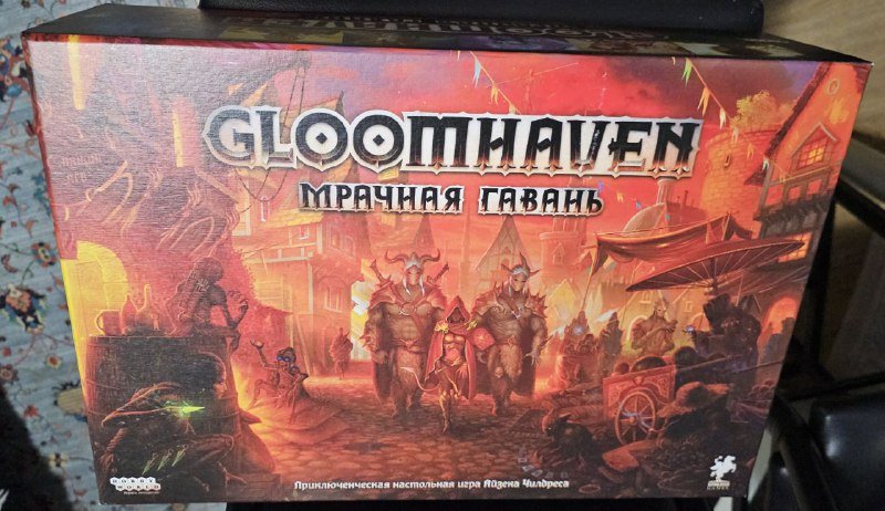 Настольная игра Gloomhaven Мрачная Гавань Русское издание 1