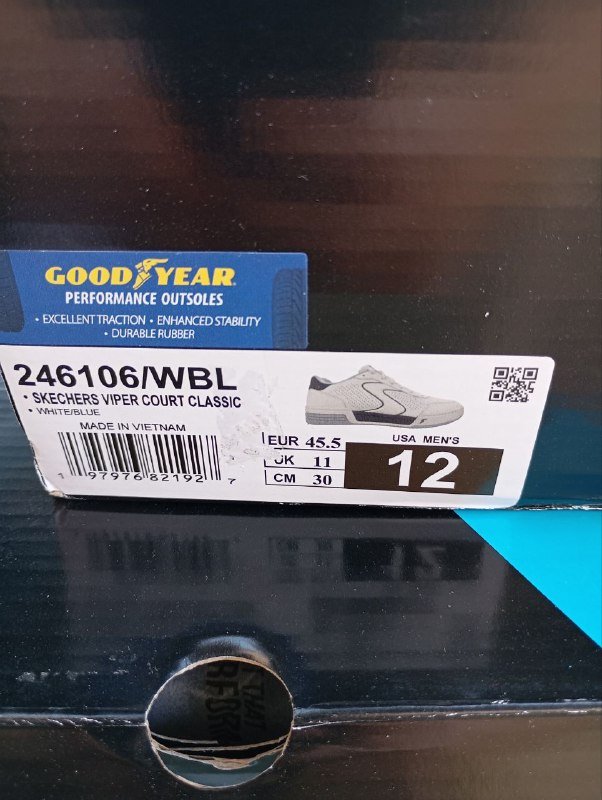 Новые мужские кроссовки Skechers размер 45 3