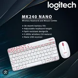 Клавиатура и мышь Logitech MK240 Nano 2