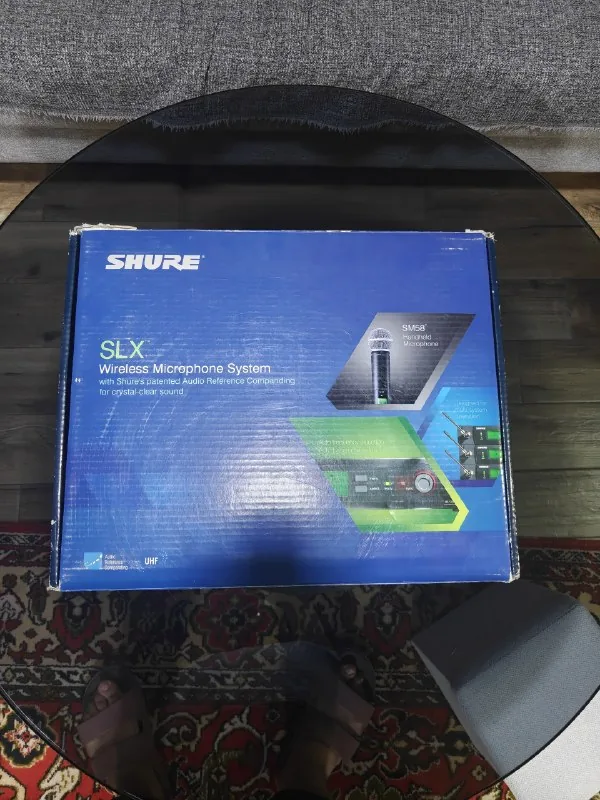 Shure SLX микрофон 1