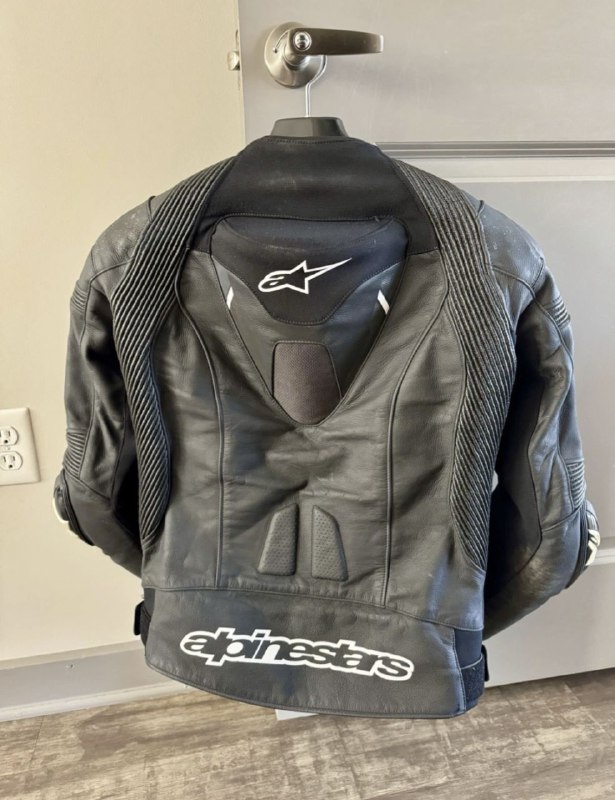 Кожаная мотокуртка Alpinestars Missile V2 Ignition, размер USA 38 EUR 48 2