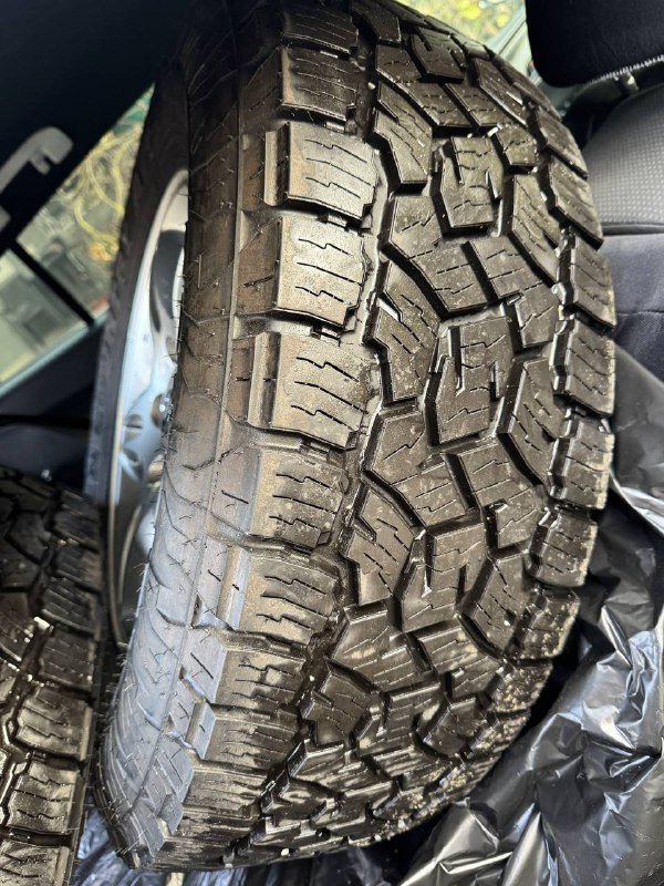 2 колеса AT 265/70/17 на дисках Lexus 4