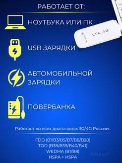 Модем USB 4G WiFi роутер 2