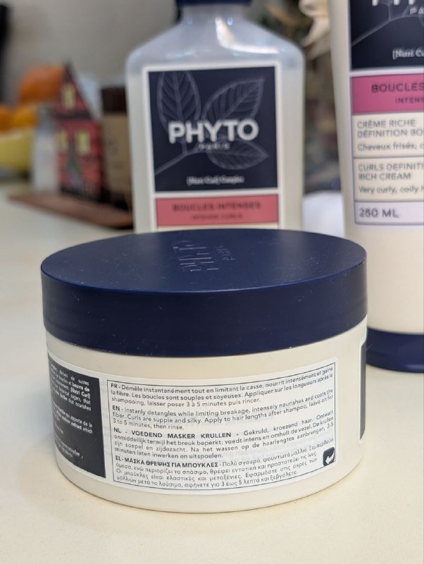 Уход для кудрявых волос шампунь маска крем PHYTO PARIS 6