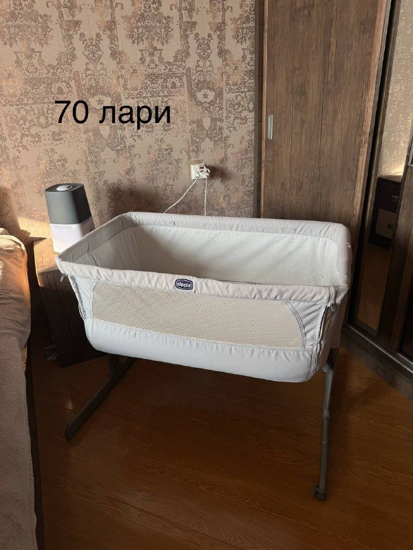 Стульчик для кормления, приставная кроватка, шезлонг, вещи для младенца 68 размер 6