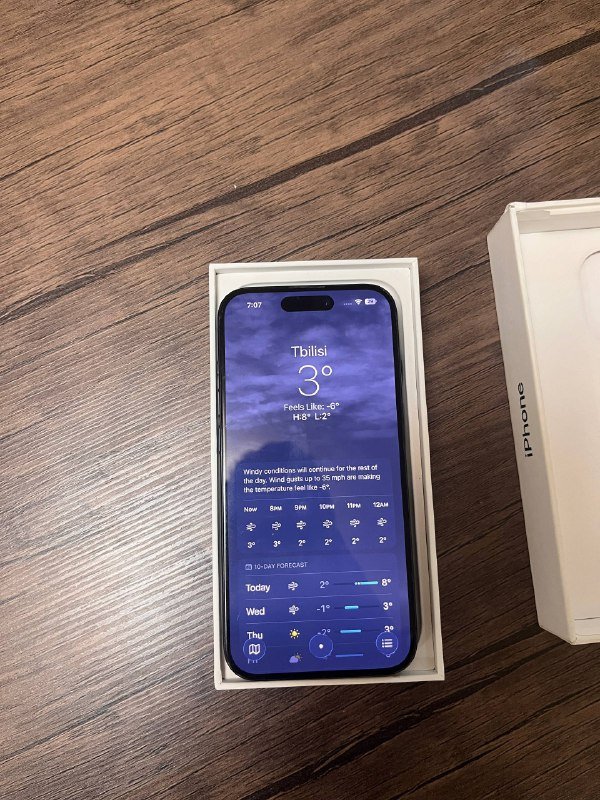 iPhone 15 Pro 256GB Blue Titanium 4