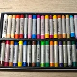Масляная пастель, маркеры 1