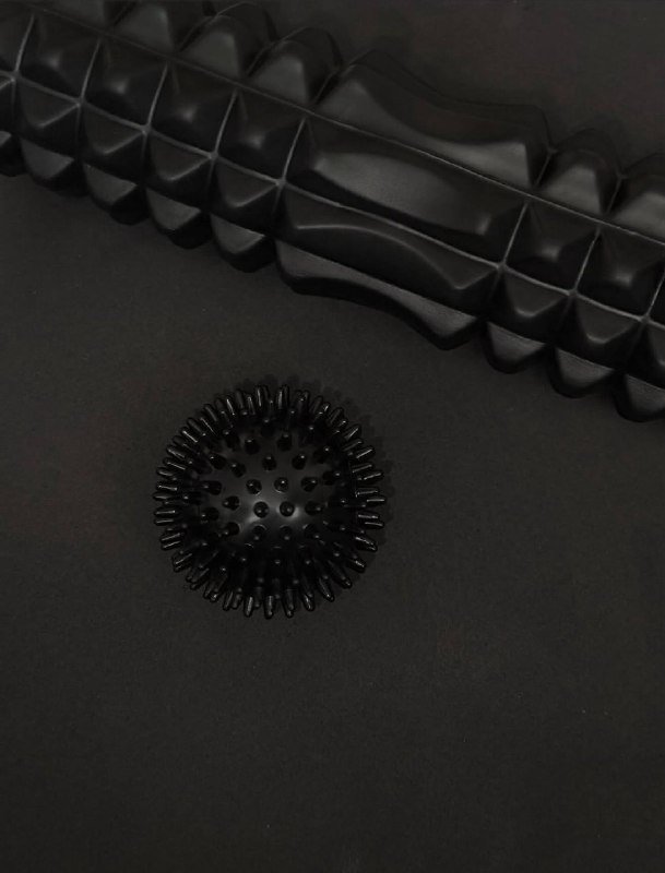 массажный МФР ролл и игольчатый мяч набор