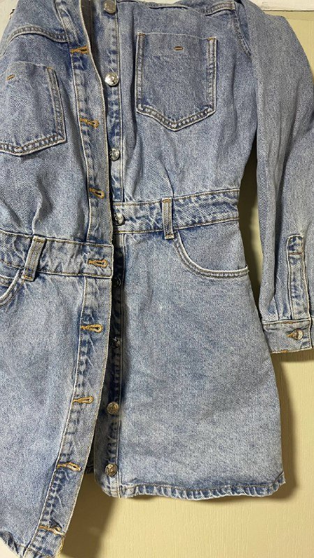 Джинсовое платье Zara размер М