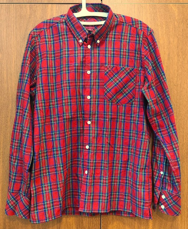 Рубашка Merc Neddy мужская красная M