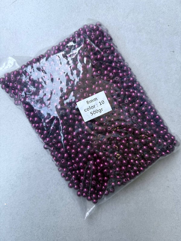 Бусины для рукоделия в фасовке 500гр разные цвета и размеры