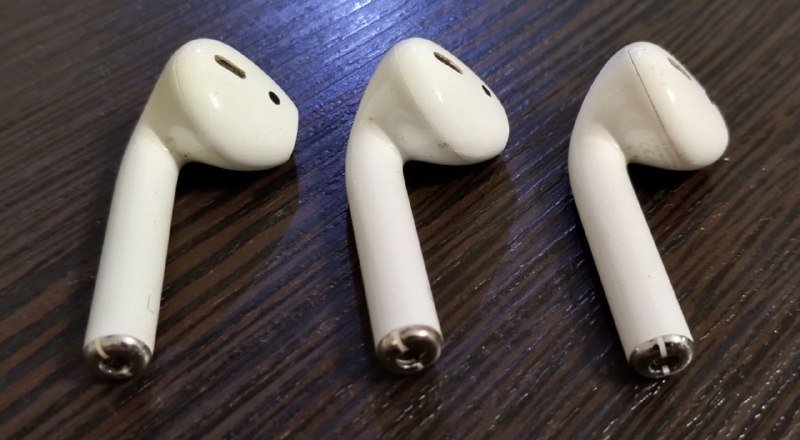 Наушники Airpods 2 поколения, 2 штуки нерабочие 3