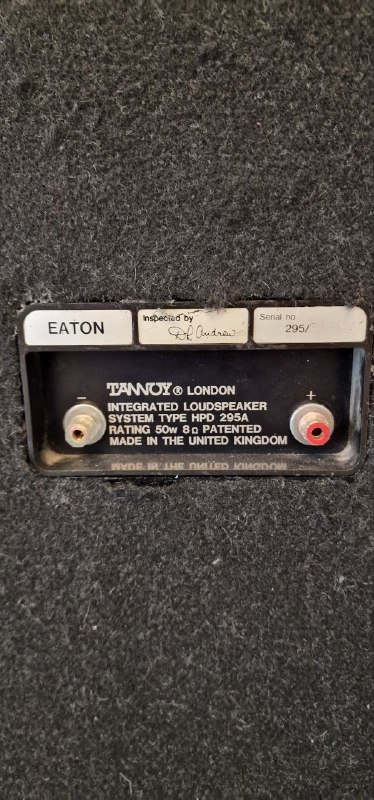 Акустика Tannoy Eaton HPD 295 3