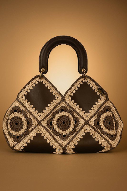 Сумки ручной работы из полиэфирного шнура и кожзама 5