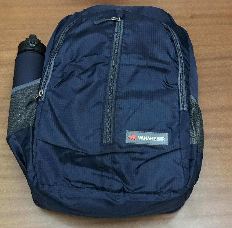 Синий нейлоновый рюкзак 50 литров, черный рюкзак 40-45 литров