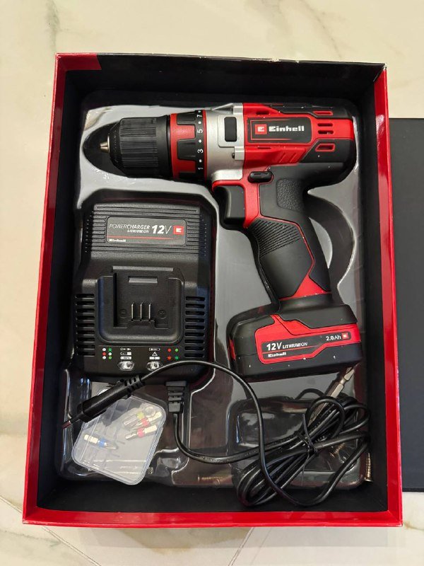 аккумуляторная дрель-шуруповерт 2