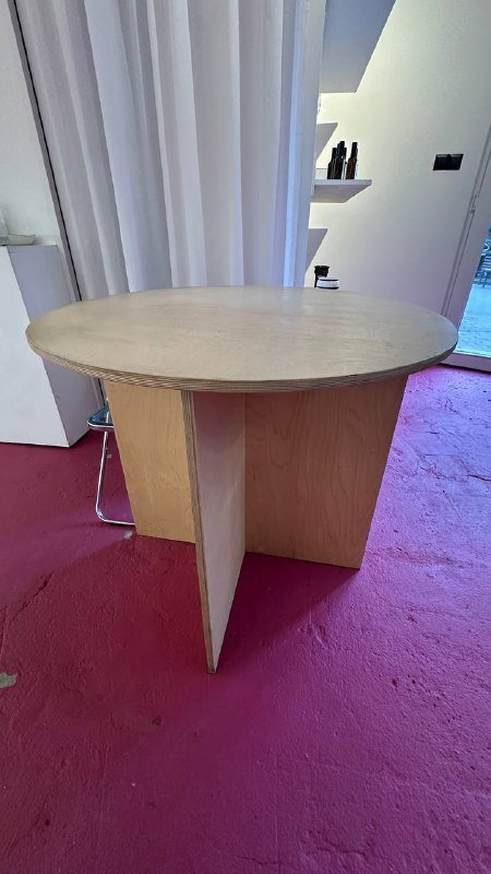 Стол круглый 90 см диаметр, 80 см высота