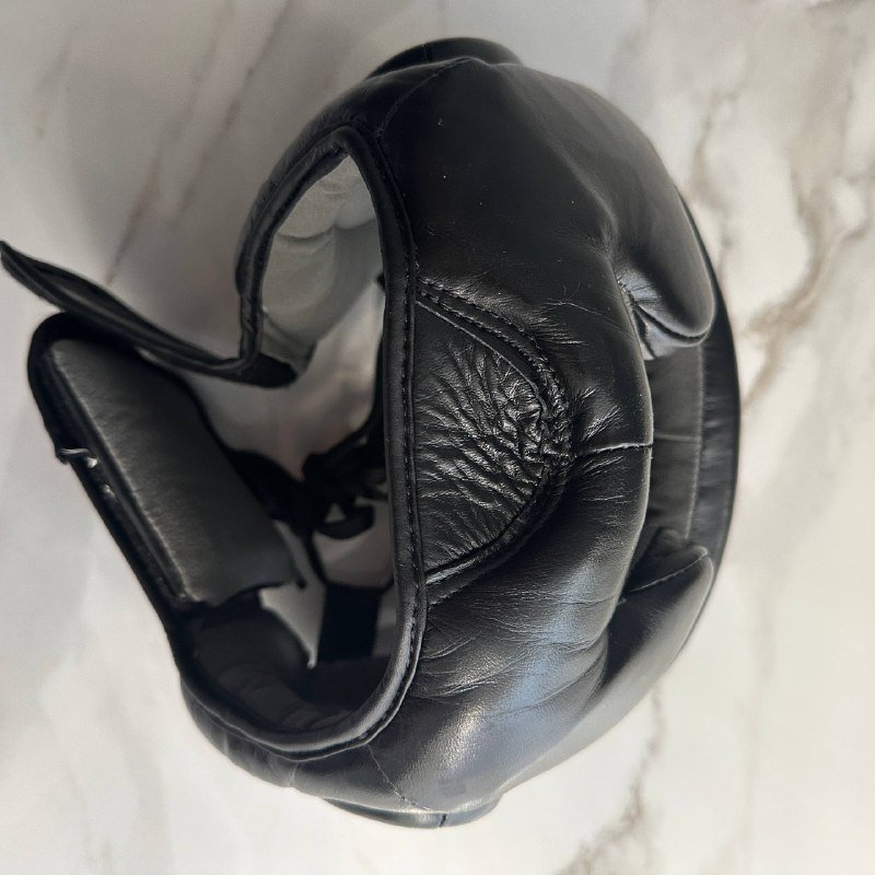 Шлем боксерский KWON из натуральной кожи 5