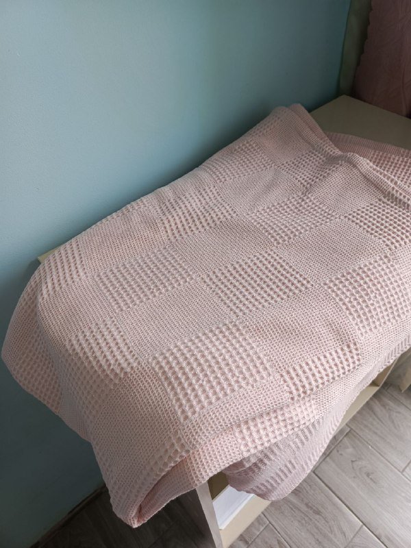 Х/б покрывало 210х240 розовое 3