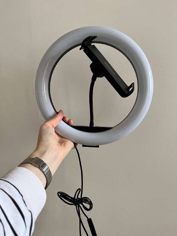 Кольцевая лампа со штативом