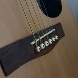 Акустическая гитара Fender, чехол, ремень, тюнер 4