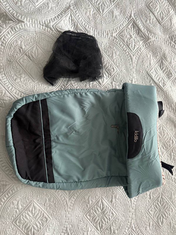 Коляска с конвертом и москитной сеткой 5