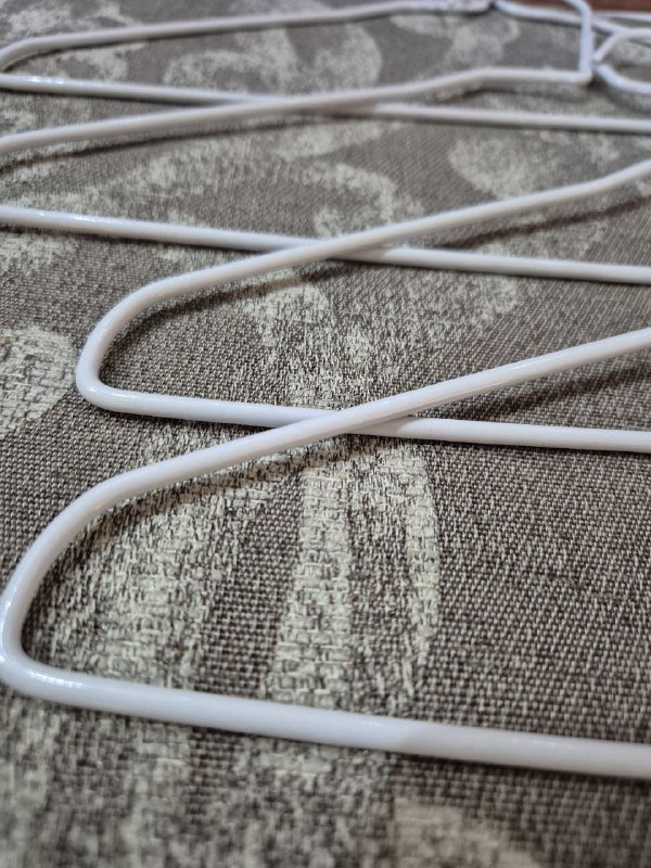 тонкие прорезиненные вешалки 20 шт 3