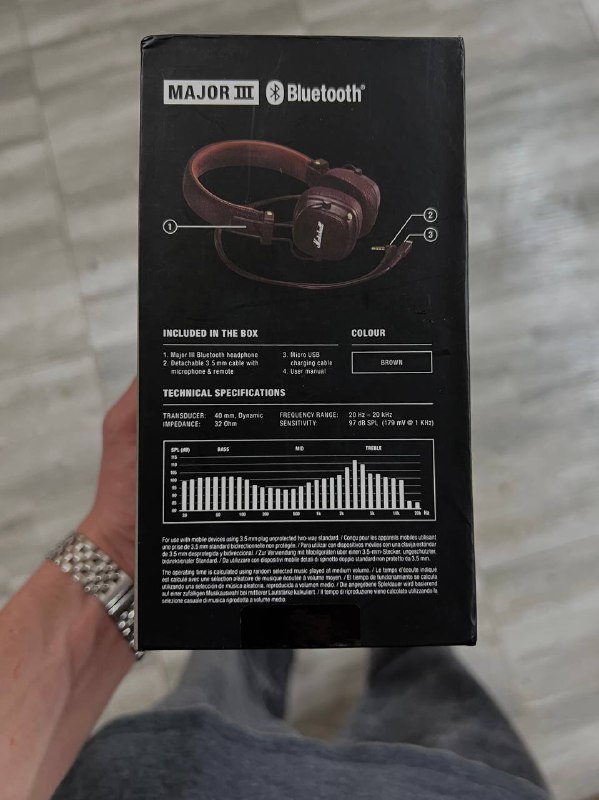 Marshall Major 3 наушники 3