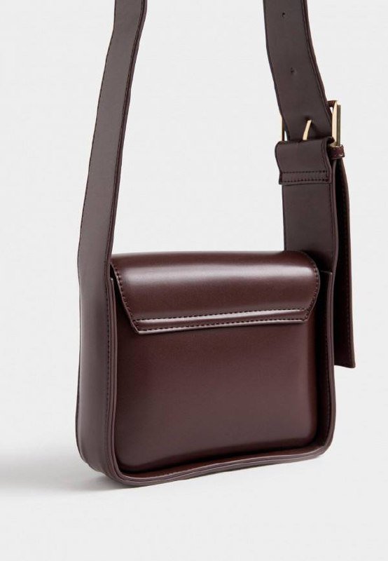 Сумка Lime бордовая из искусственной кожи 2