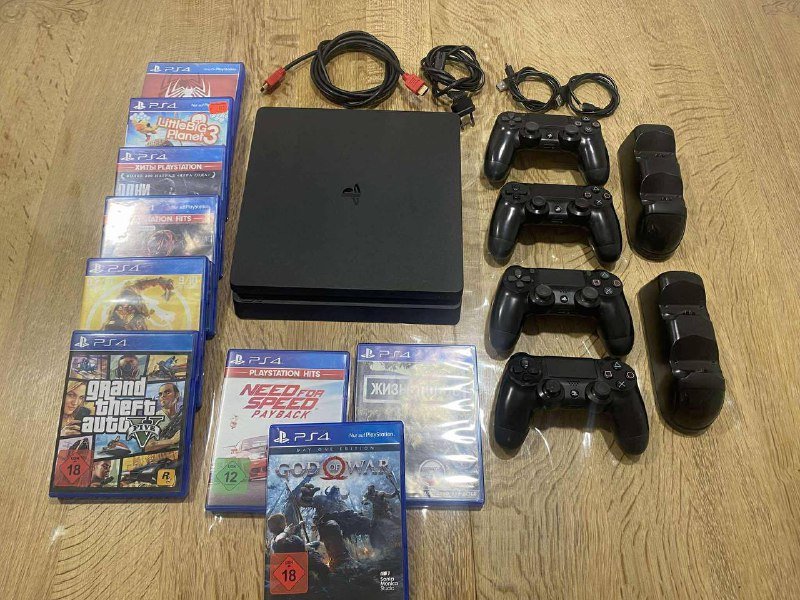 PlayStation 4, игры, контроллеры