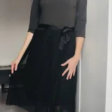 იტალიური ზეთისხილისფერი მიდი კაბა 2