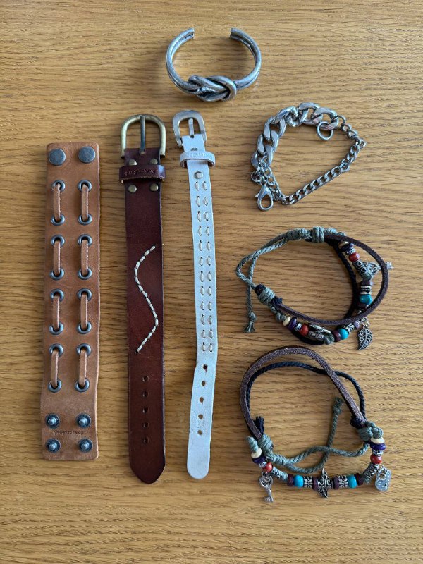 Браслеты из искусственной кожи 2