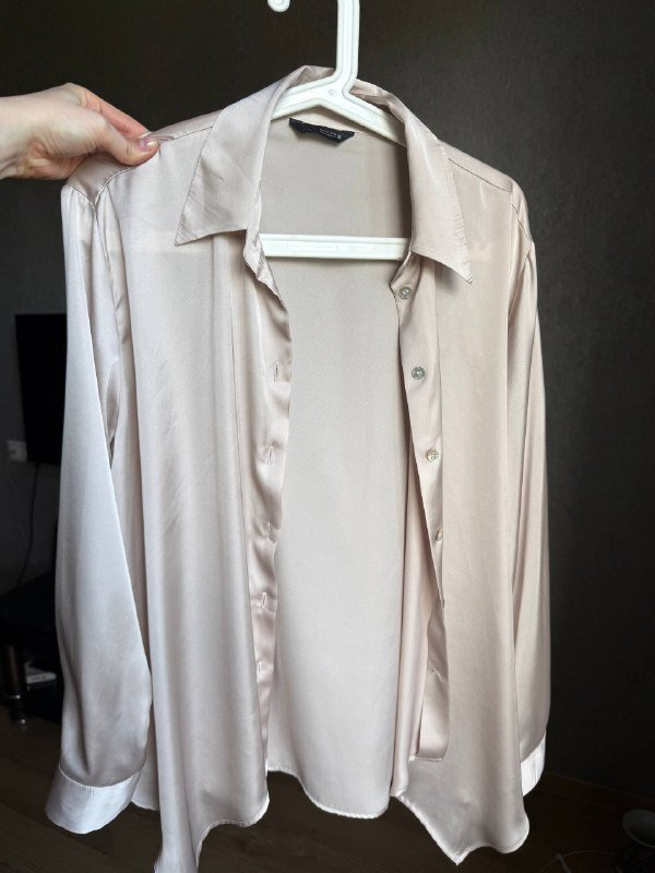 Кремовая рубашка Zara