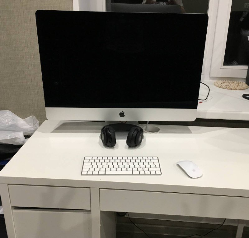 Apple iMac Retina 27 5K, Magic Mouse, Keyboard, шнур 1