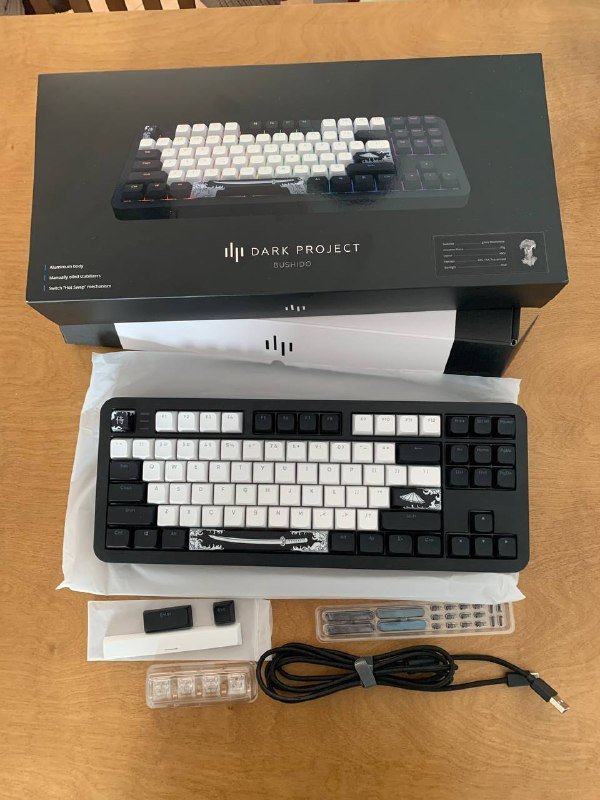 Механическая клавиатура DARK PROJECT ALU BUSHIDO, Напольные электронные весы