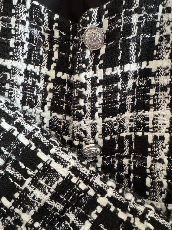 Пиджак твидовый hm, размер М 2