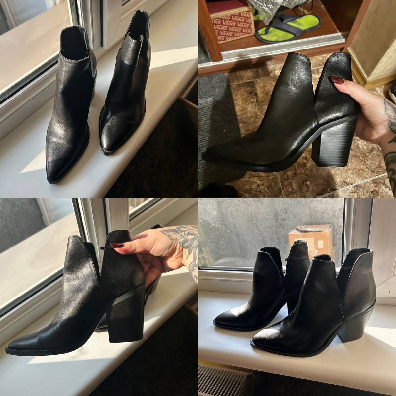 Ботинки PULL&BEAR кожзам размер 37 2