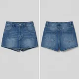 Джинсы Bershka, топы, юбка-шорты, комплект блузка и шорты 6