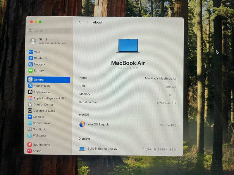 MacBook Air 15 inch M2 2023 16 GB 3