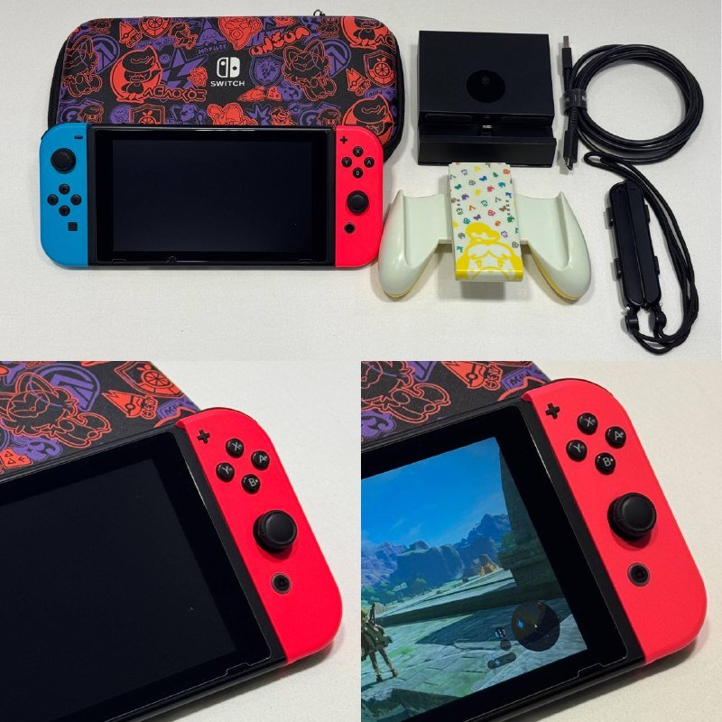 Nintendo Switch V1 с аксессуарами