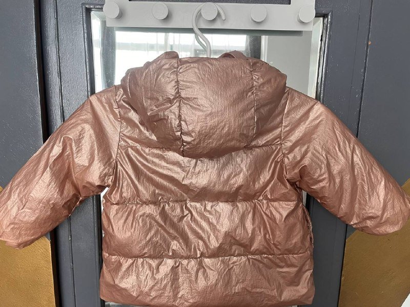 Детская куртка ZARA, шапочка, снуд 5