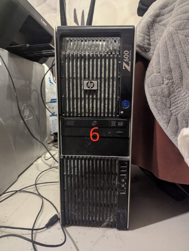HP Chromebook x360 14, Panasonic RP-HD6M наушники, ламинатор, Canon Pixma E414, HP Z800 и Z600 Workstation, ИБП APC 6