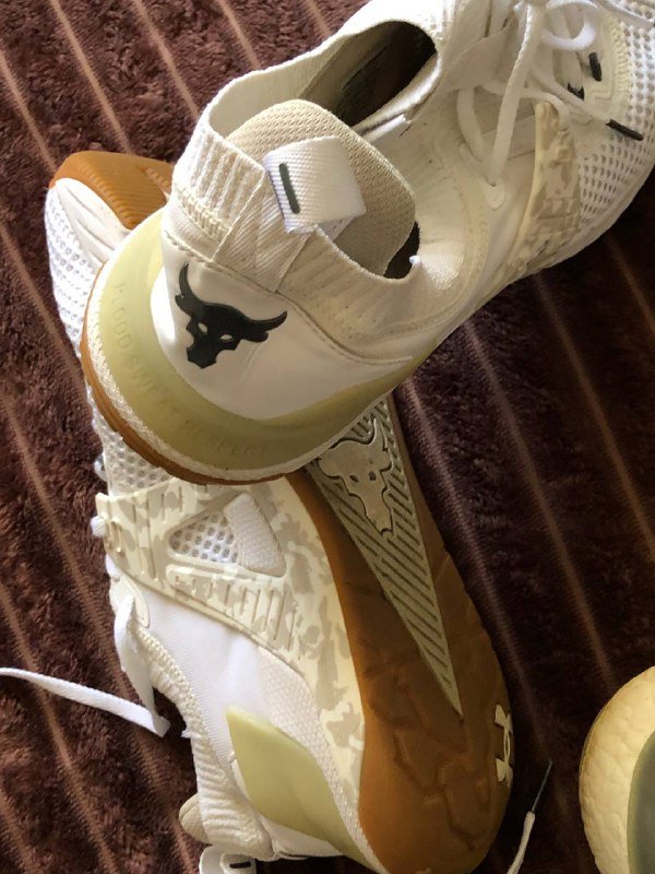 Мужские кроссовки Under Armour белые 4