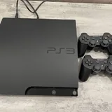 PS3 Slim, 2 геймпада 1