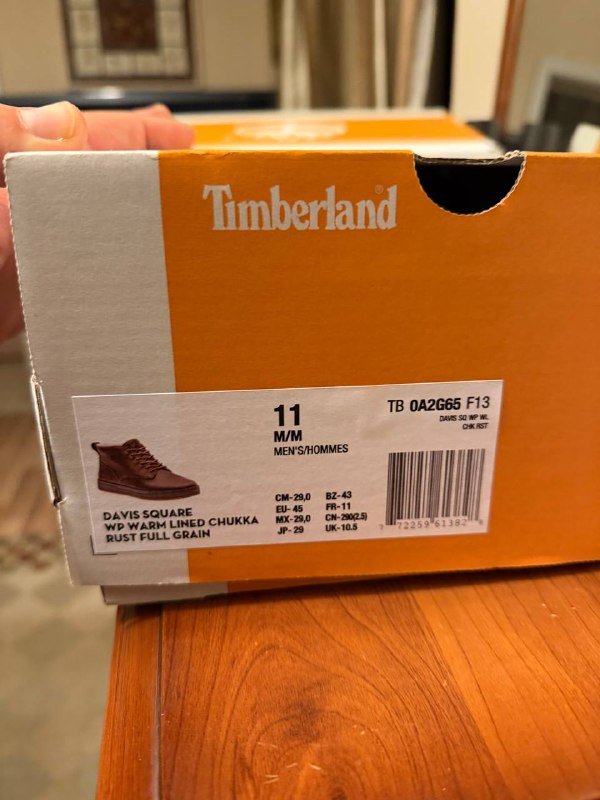 Новые ботинки Timberland 45 размер 4