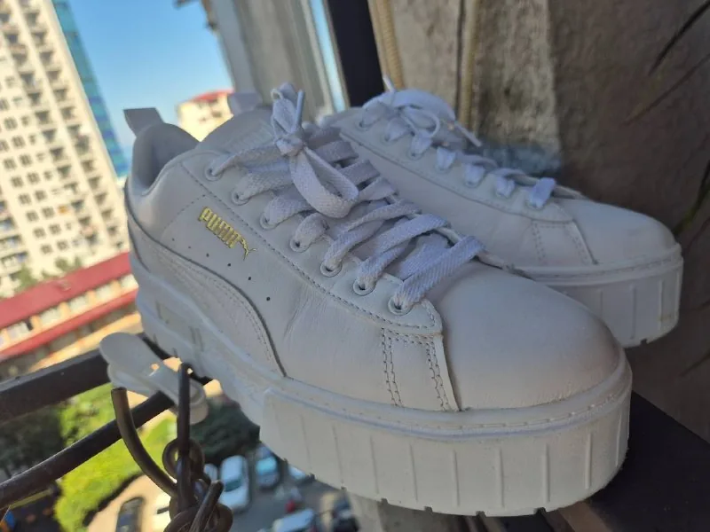 Кроссовки Puma, белые 1