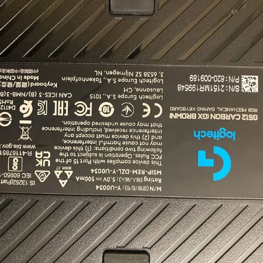 Механическая клавиатура Logitech