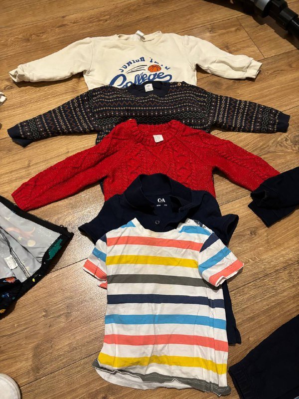 Пакет детской одежды для мальчика 80-92 размера