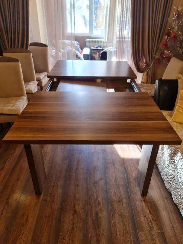 Большой стол из сдвоенного ДСП 8