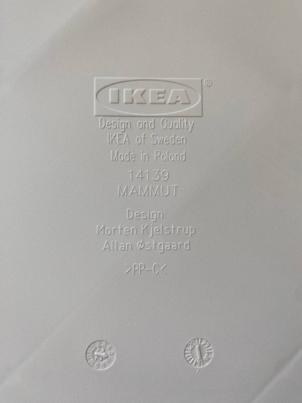 Ikea mammut детский стол и стульчик 3